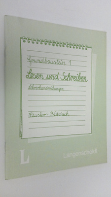 Gudrun Häusler : Grundbaustein 1 : Lesen und Schreiben