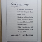 Orimattila, Pennala, Matti Parosen suksiliike, Hinnasto 1930 - pikkukuva 3