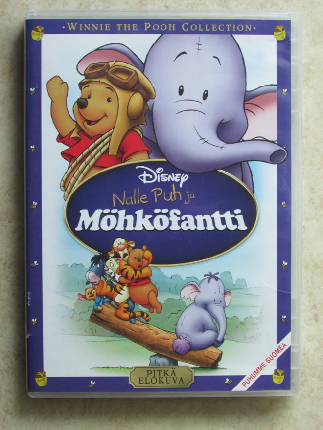Disney - Nalle Puh ja Möhköfantti, DVD.