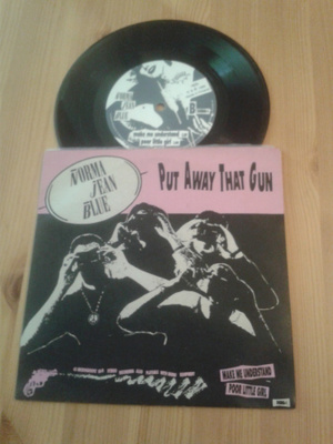 Norma Jean Blue - Put Away That Gun 7" ps 1989