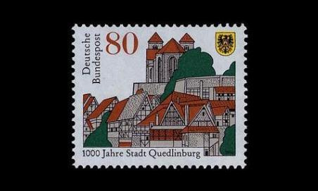 Saksa 1765 ** Quedlinburg 1000v (1994)