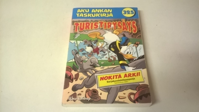 Aku Ankan taskukirja 325 Turistirysäys