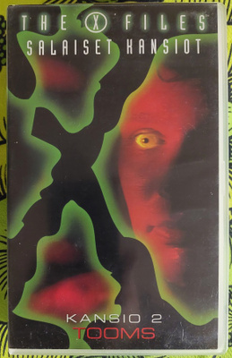 VHS The X Files salaiset kansiot 2: Tooms  (1995)  1h 25min
