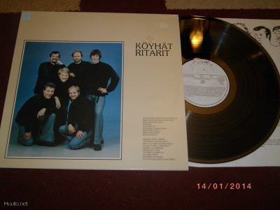 KÖYHÄT RITARIT - S/T - LP 1981 Suomi folk EX
