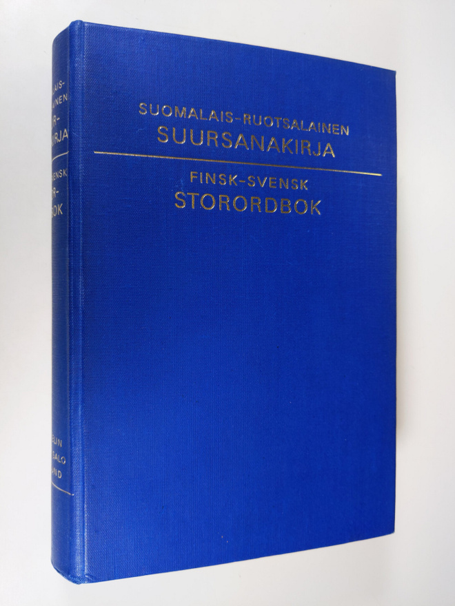Knut Cannelin : Suomalais-ruotsalainen suursanakirja = Fi...