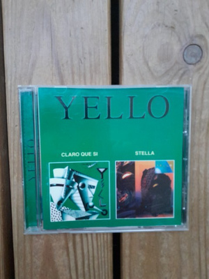 Yello CD. Kaksi albumia yhdellä cd-llä.
