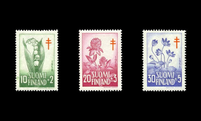 493-5 ** Tuberkuloosi kukkia (1958)