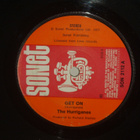 Hurriganes 7" Get On / Kenny At The Corner * 1977 UK - pikkukuva 1