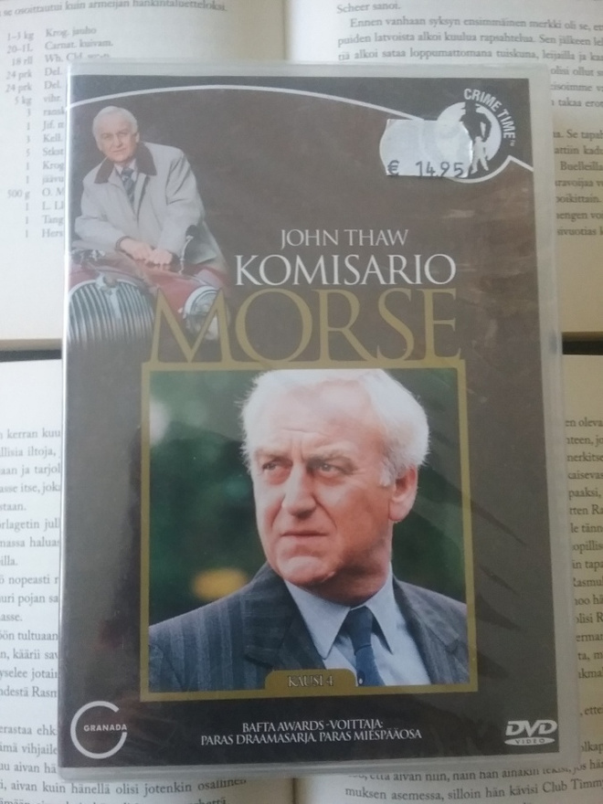 Komisario Morse: kausi 4 (UUSI DVD)