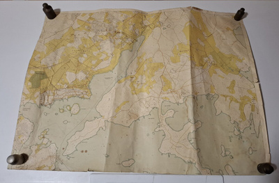 HELSINKI JA Lähiympäristö kartta 6 kpl. 1940-luku
