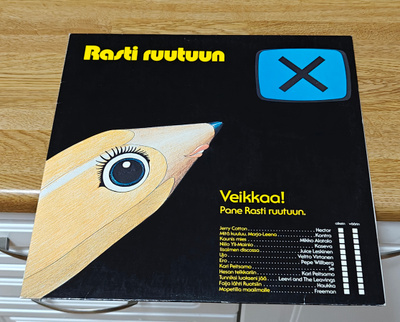 Rasti ruutuun love record LP