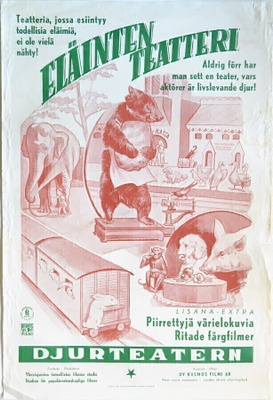 Elokuvajuliste: Eläinten teatteri