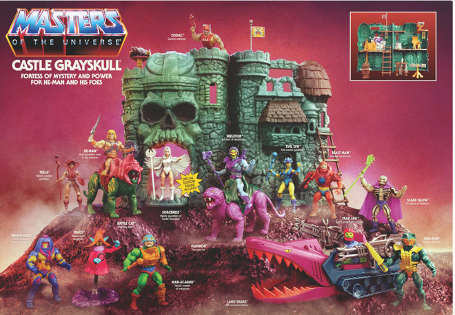 MATTEL MOTU GRAYSKULL PLAYSET - HEAD HUNTER STORE.