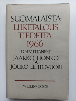 Suomalaista liiketaloustiedettä 1966