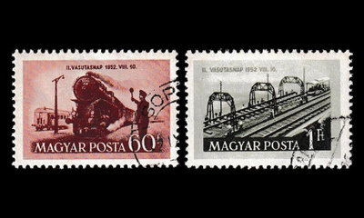 Unkari 1261-2 o Rautatietyöntekijöiden päivä (1952)