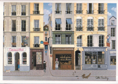 Cellia Saubry:  La Rue du Dragon,  Naivitaide . e232