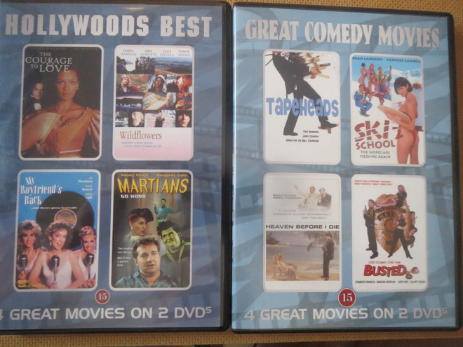 Hollywoods Best + Great Comedy Movies 4DVD