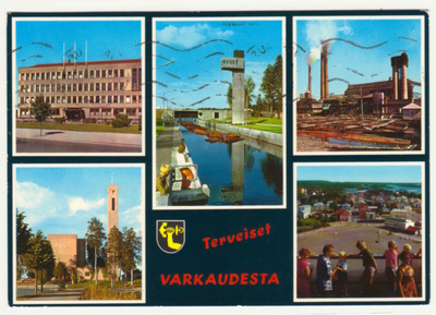 Varkaus maisemia 1969