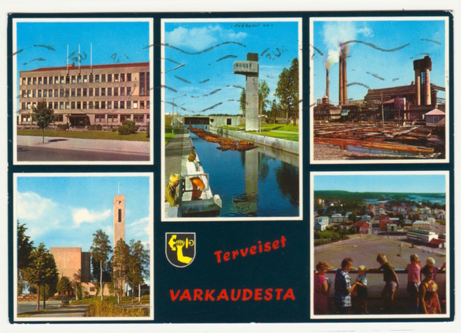 Varkaus maisemia 1969