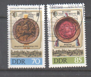 Saksa DDR  1990 Mi 3316-7