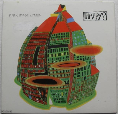 PUBLIC IMAGE LIMITED :: HAPPY ? :: VINYYLI  LP         1987
