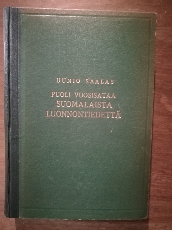 Puoli vuosisataa suomalaista luonnontiedettä