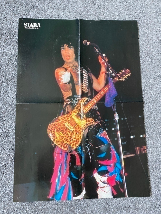 Paul Stanley KISS juliste ja tarra