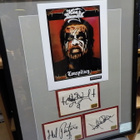 KING DIAMOND TAULU KOLMELLA NIMIKIRJOITUKSELLA - pikkukuva 1
