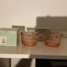 Iittala Raami kynttilätuikku lohenpunainen 2 kpl - pikkukuva 2