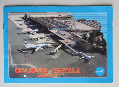 FINNAIR lasten puuhavihko - 1970/1980 -luku -