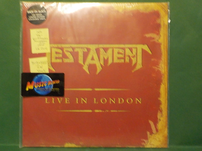 TESTAMENT - LIVE IN LONDON UUSI "SS"2 LP