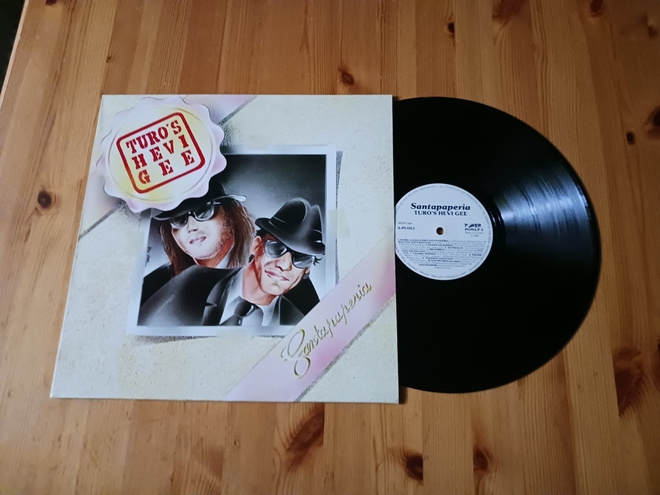 Turo's Hevi Gee – Santapaperia lp orig 1989