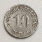 Saksa 10 Pfennig 1901D - pikkukuva 1