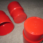 SARVIS 3 kpl punaisia mukeja 0,3 l - Made in Finland - pikkukuva 3