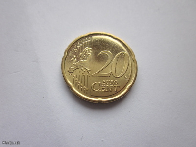 Suomi 20 cent, unc, v. 2007