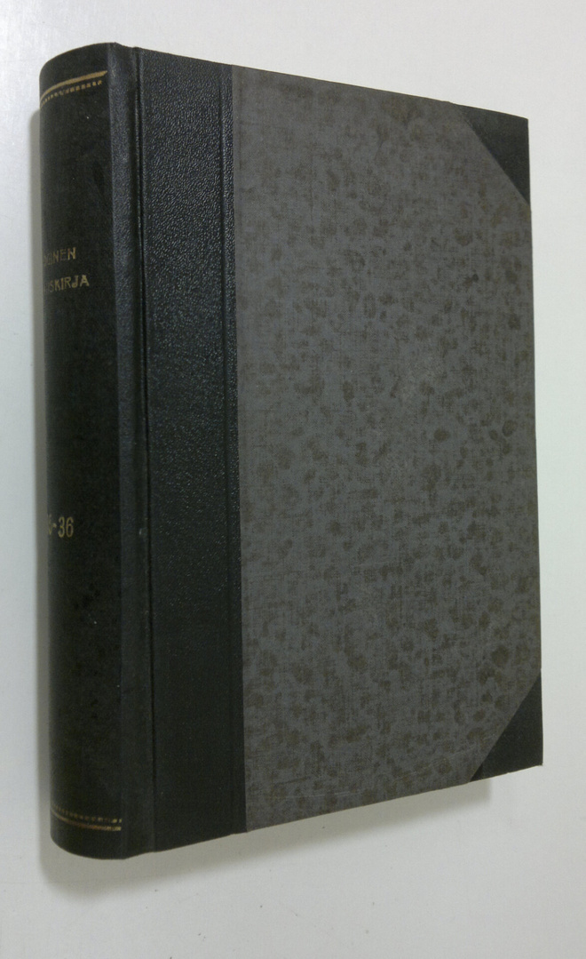 A.F. Puukko : Teologinen aikakauskirja 1935-1936