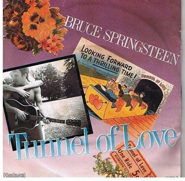 BRUCE SPRINGSTEEN::TUNEL OF LOVE /TWO FOR THE ROAD : 7" 1987