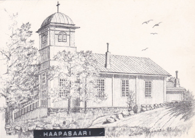 KIRKKOKORTTI - HAAPASAAREN KIRKKO
