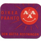 Kahvilappu AAA OIKEA PAAHTO. ( LILA POHJALLA ) - pikkukuva 1