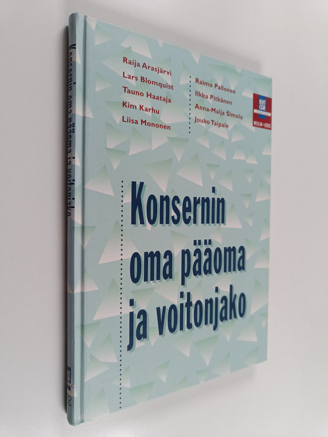 Konsernin oma pääoma ja voitonjako