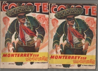 El Coyote 3 , Monterreyssä myrskyää, Sarjakirja 1953, nid.