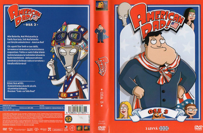 American Dad Osa 3 (30 894) k -FI- DVD suomik. (3) 2007 6h