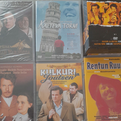 Timo koivusalo kokoelma dvd box,rentun ruusu