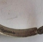 VANHA Sormus Sotainvaliidien Hyväksi Hopeaa 1940 Koko n.22mm - pikkukuva 3