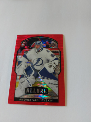 2020-21 Upper Deck Allure Red Rainbow #11 Andrei Vasilevskiy
