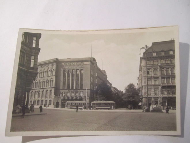 VANHA Postikortti Helsinki 1920-l Raitiovaunu