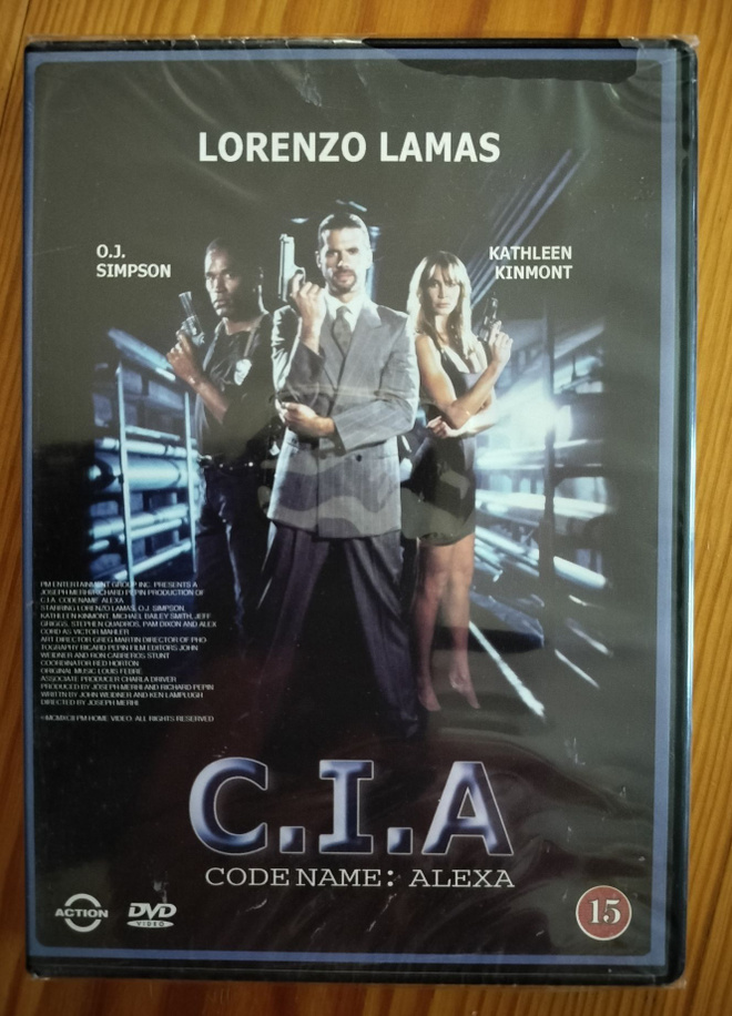 Lorenzo Lamas: C.I.A. - Koodinimi: Alexa (1992, DVD)