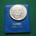 10 mk hopea juhlaraha U.K. Kekkonen - 1975 - pikkukuva 1