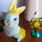 *VINTAGE* Pääsiäispupu ja -tipu yhteishintaan - pikkukuva 1