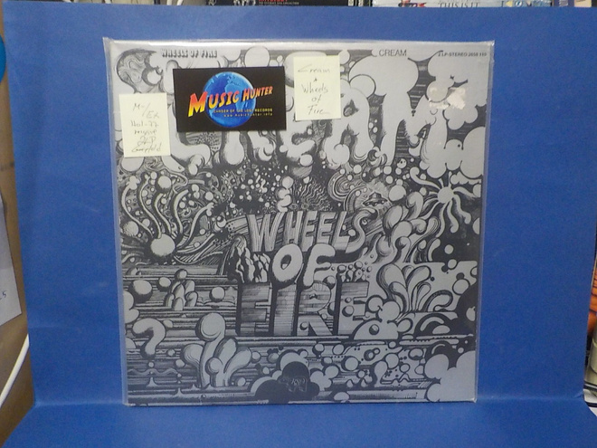 CREAM - WHEELS OF FIRE M-/EX HOL -77 REISSUE 2LP